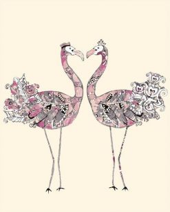 Decorated Swan - Birds Paint By Number
