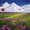 Amazing Scenery of Mountains - Landscape Paint By Number