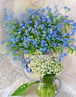 Lily Of the Valley Flowers -  Flowers Paint By Number