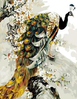 Peacock Animals - DIY Paint By Numbers