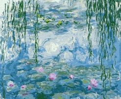 Water Lilies, Nympheas Claude Monet - Landscape Paint By Number