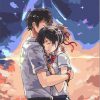 kimi no na wa fanart  - Cartoon and Animation Paint By Number