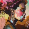 Young African Woman - People Paint By Number