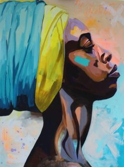 Older Black Woman - People Paint By Number