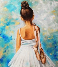 Little Ballet Dancer - People Paint By Number
