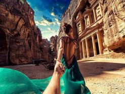 Follow Me Petra  - Cities Paint By Number
