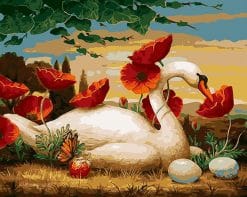 Swan Animals - DIY Paint By Numbers