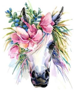 Magical Unicorn - Animals Paint By Numbers