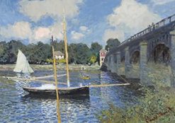 The Bridge at Argenteuil By Claude Monet - Landscape Paint By Number