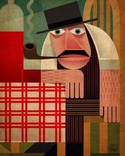 Man With a Pipe One - People Paint By Numbers