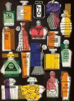 Perfume Bottles - Still Life Paint By Numbers