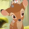 Disney Deer and Rabbit Paint By Numbers