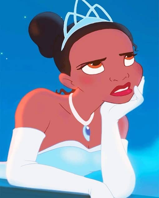 Tiana disney princess Paint By Numbers