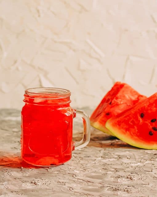 Watermelon Juice Paint by numbers