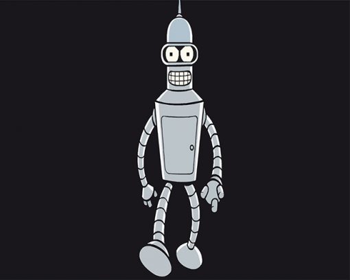 Bender Robot paint by number