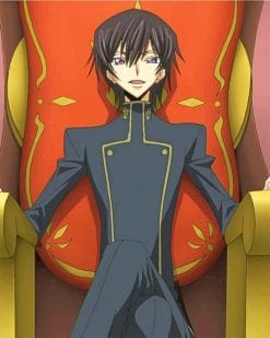 Code Geass Lelouch vi Britannia adult paint by numbers