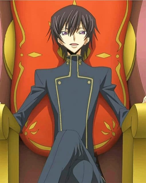 Code Geass Lelouch vi Britannia adult paint by numbers