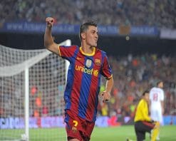 David Villa Barcelona adult paint by number