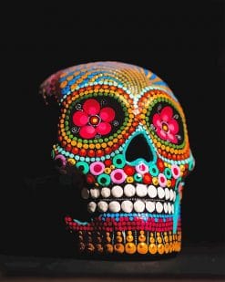 Day of the Dead Paint by number