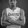 Kobe Bryant Black and white