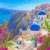 Thira Santorini Greece adult paint by numbers