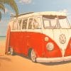 Vintage VW bus adult paint by numbers