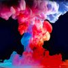 Colorful Smoke Abstract paint by number