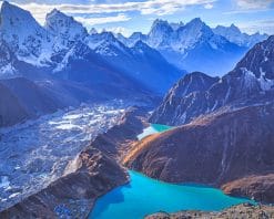 gokyo lakes trek adult paint by numbers