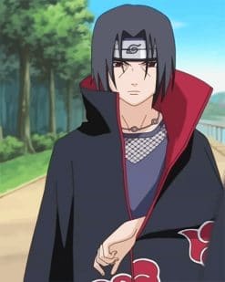 Itachi Uchiha paint by number