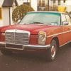 Mercedes Benz W114 paint by number NEW