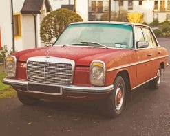 Mercedes Benz W114 paint by number NEW