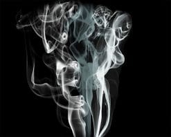 Smoke Black Background paint by number