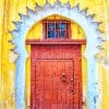 Traditional Moroccan Home Door Paint By Numbers