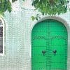 Traditional Moroccan Green Door Paint By Numbers