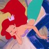 Ariel the little mermaid adult paint by numbers