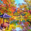 Autumn In Korea paint by number