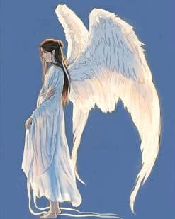 Beautiful angel adult paint by numbers