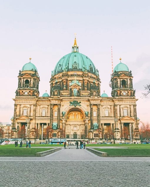 Berlin Cathedral paint by number