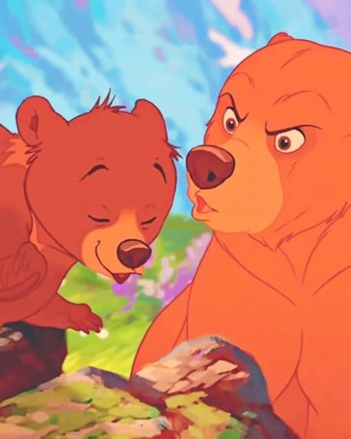 Brother Bear adult paint by numbers