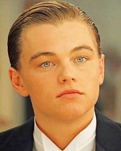 Classy Leonardo Dicaprio adult paint by numbers