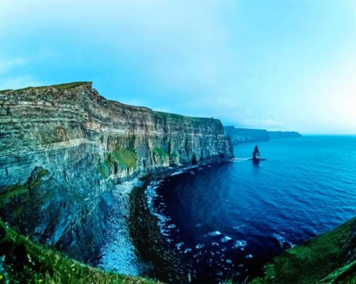 Cliffs Of Moher Liscannor Ireland paint by number