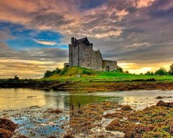 Dunguaire Castle Ireland adult paint by numbers