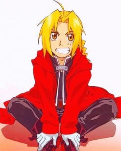 Edward Elric Fullmetal Alchemist adult paint by numbers