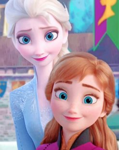 Frozen Disney adult paint by numbers