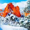 Garden Of The Gods Colorado USA paint by number