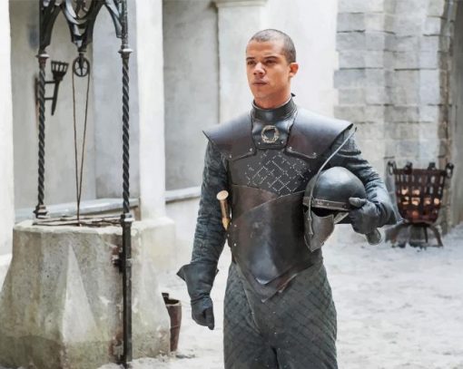 Grey Of Worm GOT adult paint by numbers