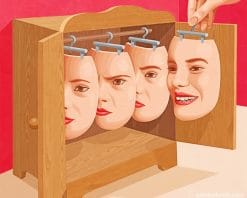 Humans Mood paint by numbers