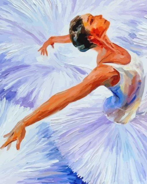 Leonid Afremov Ballerina paint by number