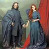 Professor Severus Snape And Lily Potter paint By Numbers