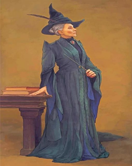 Minerva McGonagall paint By Numbers